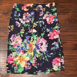 Ralph Lauren floral skirt size 4